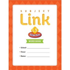Subject Link Starter 3 Word book 초등2학년, 능률교육