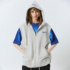 오션퍼시픽 샌디 비치 스웻 슬리브리스 후디 집업 베스트 WOPC6SCVTZ01