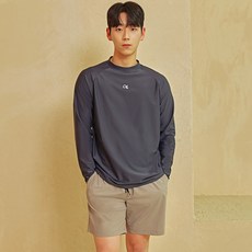 유세븐 남성용 루즈핏 긴팔 래쉬가드 상하의 세트