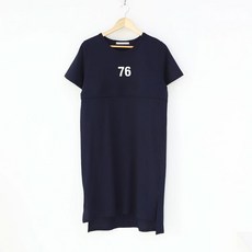 마더라이크 반팔 77 나염 수유원피스