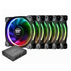 써멀테이크 Riing Plus 12 RGB TT 프리미엄 에디션 CPU쿨러 5p + Controller 세트 CL-F054-PL12SW-A