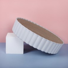 더웨일 고양이 골판지 스크래쳐 보드 S, 그레이, 1개