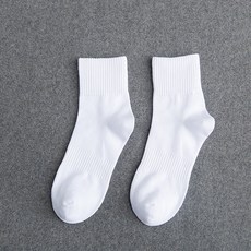 남성용 심플한 스포츠양말 2족, 그레이(AA1216-2)
