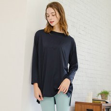 黑色 Monster Fit Askin 寬鬆長袖長袖 T 卹健身瑜伽服上衣