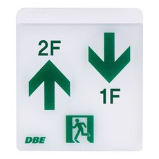 DBE LED 樓梯導向燈 左上 2F 右下 1F, 1個