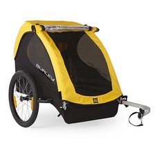 Burley Bee 雙人自行車拖車, 1個, 黃色、黑色