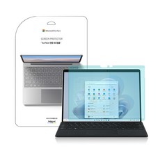 마이크로소프트 서피스프로9 프로9 5G 블루라이트차단 종이질감 지문방지 액정보호필름 + 후면, 1세트