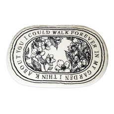 슬로우데코 북유럽 플라워가든 발매트