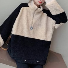 데이먼 임산부 지퍼 맨투맨 외출복 CHS06