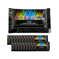 노마드 레인보우 불멍가루 25g, 혼합색상, 20개
