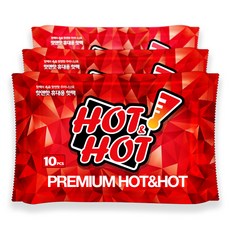 핫앤핫 핫팩 일반형 RED 10p, 3개