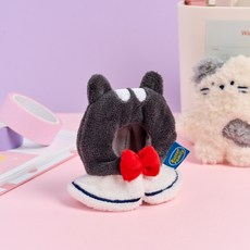 BUTTERSHOP Odehog迷你鑰匙圈服裝 7cm, 黑色, 1個