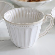 티니블랑 미뉴엣 머그잔 390ml, 화이트, 1개