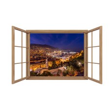 창문풍경스티커