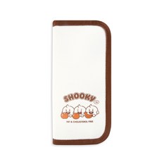 BT21 베이비 캔버스 펜 파우치 젤리캔디, SHOOKY, 1개