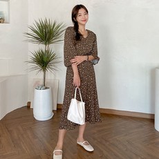 플라워뜨개투피스