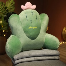 목쿠션담요
