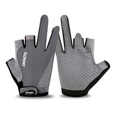 에이빅스포츠 3컷 낚시장갑 피싱글로브 양손착용, 그레이