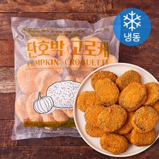 지엔씨푸드 단호박 고로케 단호박 89.18% 18입 (냉동), 720g, 1개