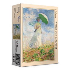 퍼즐라이프 양산 쓴 여인 직소퍼즐 PL150-35, 150피스, 혼합색상, 1개 혼합색상, 150피스