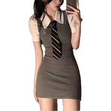 Apple 女款 JK 制服 Cosplay 一件