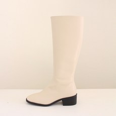 아이보리롱부츠