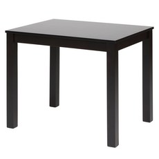 도리퍼니처 캐빈 2인 고무나무 원목 식탁 테이블 가정용 업소용
