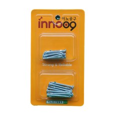 이노공구 매그니코팅 날개직결 나사 2종 x 10p 세트 NIT510, 1개