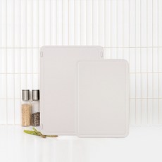 DORCO MyChef Doruko環保甘蔗砧板 2件組, 1組, 淺灰
