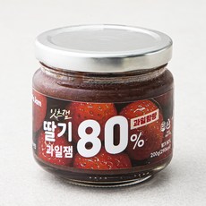 잇츠잼 딸기 80% 과일잼, 200g, 1개