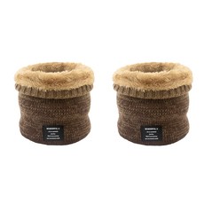 나야스타일 켈루트 방한 넥워머 DJMC-31-13T 2p, 머스타드