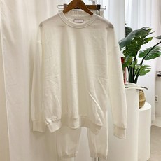 오키 남녀공용 크레용 기모 트레이닝 상하의 세트