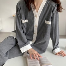 임산부 북유럽풍 잠옷 상하의 세트