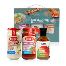 레고스 까르보나라 파스타 소스 490g + 나폴리타나 파스타 소스 500g + 비밥스 망고치폴레 소스 439g, 1세트