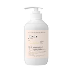 Jmella 法式漫舞香水身體乳液, 青檸羅勒香, 持久保濕 500ml, 1瓶