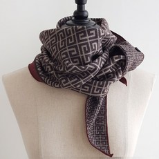 BABISOO G 菱形圍巾圍巾