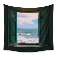 창문패브릭포스터