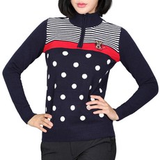 이지바이 여성용 룩엣미 집업 니트 티셔츠 Z03LT038W