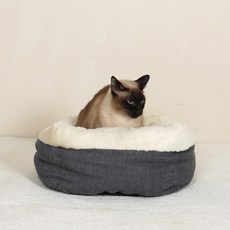 개과천선 고양이 오르빗 숨숨 방석, 딥그레이, 1개