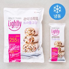 라이틀리 곤약브리또 트러플크림 (냉동) 4입, 125g, 1개