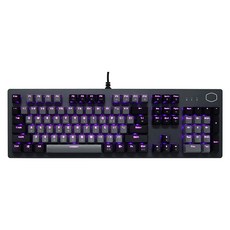 쿨러마스터 CK352 Gaming Mechanical 유선 일반형 키보드, 스페이스 그레이, 청축