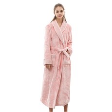 더자카 여성용 로열 스위트 샤워가운 3XL, 핑크, 1개