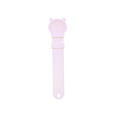 강아지 고양이 노즈워크 습식 스틱간식 짜요 스푼, 핑크, 1개