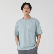  남성용 쿨텐션 라운드넥 차려입은티 
