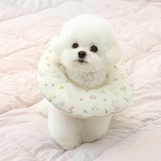 ITS DOG 狗狗有機一體式絎縫防舔咬頸圈, 兔子花園, 1個