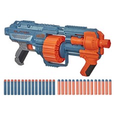 너프 아동용 엘리트 2.0 쇼크웨이브 장난감 총, 주황색 외