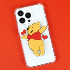 디즈니 곰돌이푸 아크릴톡 + 휴대폰 케이스 세트