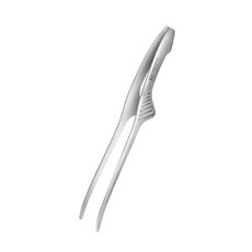 WAGENSTEIGER 不鏽鋼料理夾, SUS 304, 耐熱100°C, 24cm, 銀色, 1個