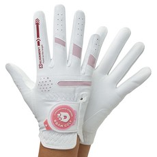 DDAM GOLF 女款防滑高爾夫手套 20號(17.3~17.8cm) 混和顏色, 提升握感, 20號(17.3~17.8cm), 1雙