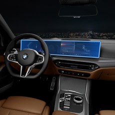 스코코 BMW 더 3시리즈 G20 G21 지문방지 저반사 풀커버 네비게이션 액정보호필름 세트